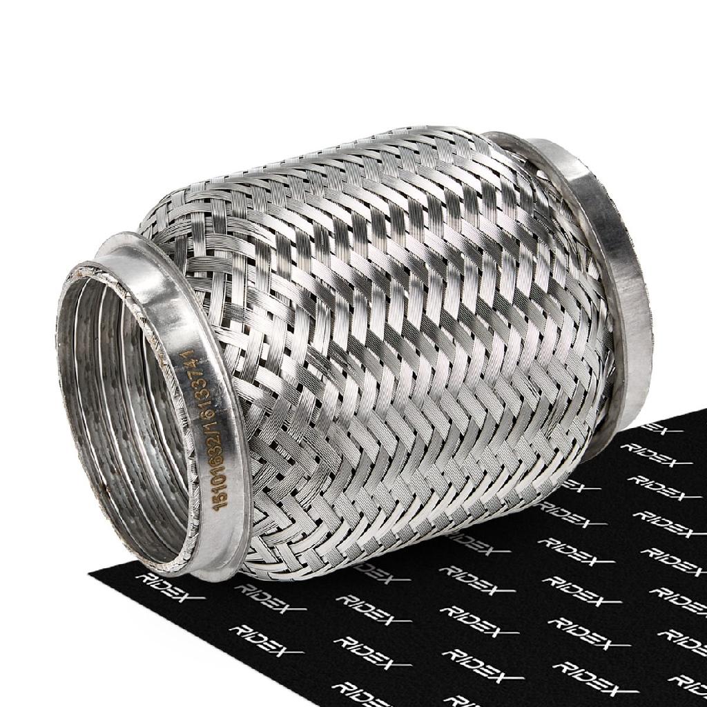RIDEX Flexrohr Auspuff Abgasrohr Ø65mm 115mm Rohrverbinder:Flexibel ohne für BMW