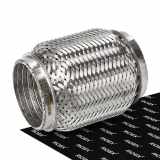 RIDEX Flexrohr Auspuff Abgasrohr Ø65mm 115mm Rohrverbinder:Flexibel ohne für BMW