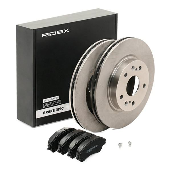 RIDEX Bremsenset Vorne Belüftet Ø280,0mm - Bremsscheiben und Beläge für SUZUKI