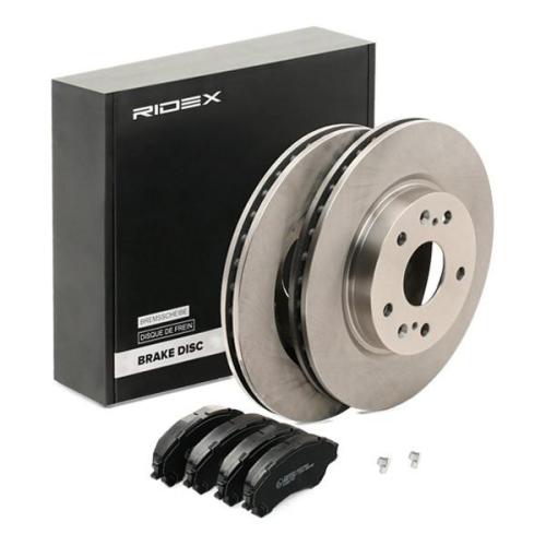 RIDEX Bremsenset Vorne Belüftet Ø280,0mm - Bremsscheiben und Beläge für SUZUKI Bild RIDEX Bremsenset Vorne Belüftet Ø280,0mm - Bremsscheiben und Beläge für SUZUKI