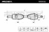 RIDEX Antriebswelle Achswelle Vorderachse/Vorne links A1693701572 13D0125 Bild RIDEX Antriebswelle Achswelle Vorderachse/Vorne links A1693701572 13D0125
