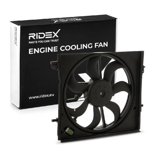 RIDEX 508R0154 Kühlerlüfter Lüfter Motorkühlung mit Halter für NISSAN Qashqai II Bild RIDEX 508R0154 Kühlerlüfter Lüfter Motorkühlung mit Halter für NISSAN Qashqai II