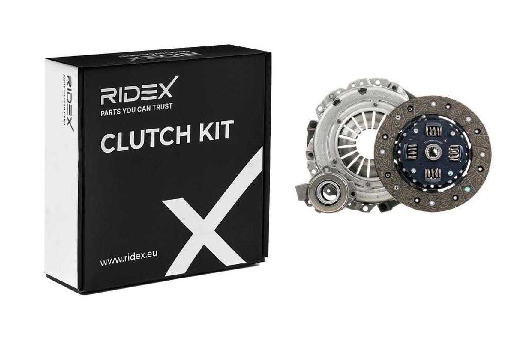 RIDEX 479C0385 Kupplungssatz für OPEL Corsa C Schrägheck (X01) 3000859901