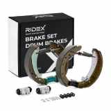 RIDEX Bremsenset Trommelbremse Bremsbacken Satz Hinten für CITROËN JUMPY Kasten