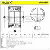 RIDEX 654W0617 Radlagersatz pro 1 Rad Vorne beidseitig für MITSUBISHI MR491449 Bild RIDEX 654W0617 Radlagersatz pro 1 Rad Vorne beidseitig für MITSUBISHI MR491449