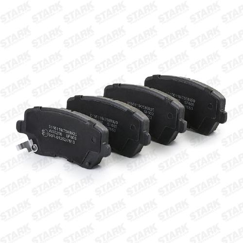 STARK Bremsbelagsatz Bremsbeläge Vorne für RENAULT Clio 1V Schrägheck (BH) Bild STARK Bremsbelagsatz Bremsbeläge Vorne für RENAULT Clio 1V Schrägheck (BH)