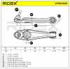 RIDEX 273C0463 Lenker Radaufhängung Querlenker Front beidseitig Rear für PORSCHE Bild RIDEX 273C0463 Lenker Radaufhängung Querlenker Front beidseitig Rear für PORSCHE