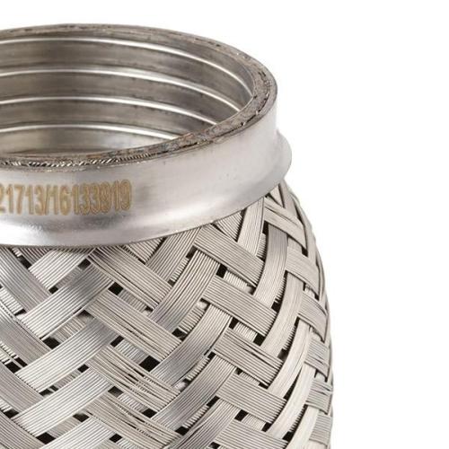 RIDEX Flexrohr Auspuff Abgasrohr Ø55mm 100mm Edelstahl 3971F0032 für VW für BMW Bild RIDEX Flexrohr Auspuff Abgasrohr Ø55mm 100mm Edelstahl 3971F0032 für VW für BMW