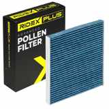 RIDEX PLUS 424I0491P Innenraumfilter Pollenfilter Aktivkohlefilter Höhe: 31
