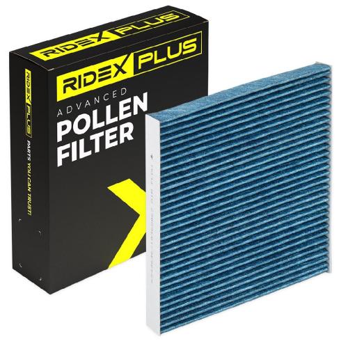 RIDEX PLUS 424I0491P Innenraumfilter Pollenfilter Aktivkohlefilter Höhe: 31 Bild RIDEX PLUS 424I0491P Innenraumfilter Pollenfilter Aktivkohlefilter Höhe: 31