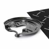 RIDEX 1x Ankerblech / Spritzblech Hinten links für VW Golf 5I (5K1) 1T0615611B