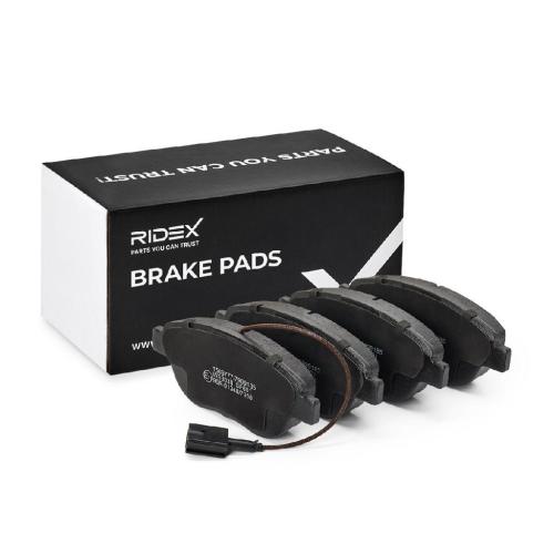 RIDEX Bremsbelagsatz Bremsbeläge Vorne für FIAT GRANDE PUNTO (199) PUNTO EVO Bild RIDEX Bremsbelagsatz Bremsbeläge Vorne für FIAT GRANDE PUNTO (199) PUNTO EVO