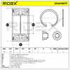 RIDEX 654W0577 Radlagersatz pro 1 Rad Vorne für OPEL ASTRA J 93193921 95508546 Bild RIDEX 654W0577 Radlagersatz pro 1 Rad Vorne für OPEL ASTRA J 93193921 95508546