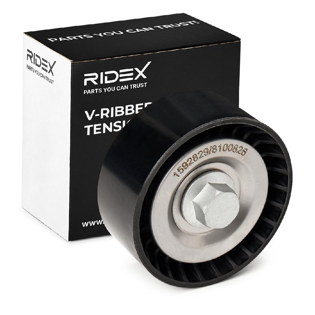 RIDEX 310T0095 Spannrolle Keilrippenriemen passend für MERCEDES-BENZ 6512000270