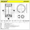 RIDEX 654W0371 Radlagersatz pro 1 Rad Vorne f&uuml;r HONDA CR-V III (RE) 44300SHJA51