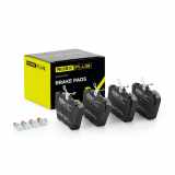RIDEX PLUS 402B0124P Bremsbelagsatz Bremsbeläge Hinten für OPEL