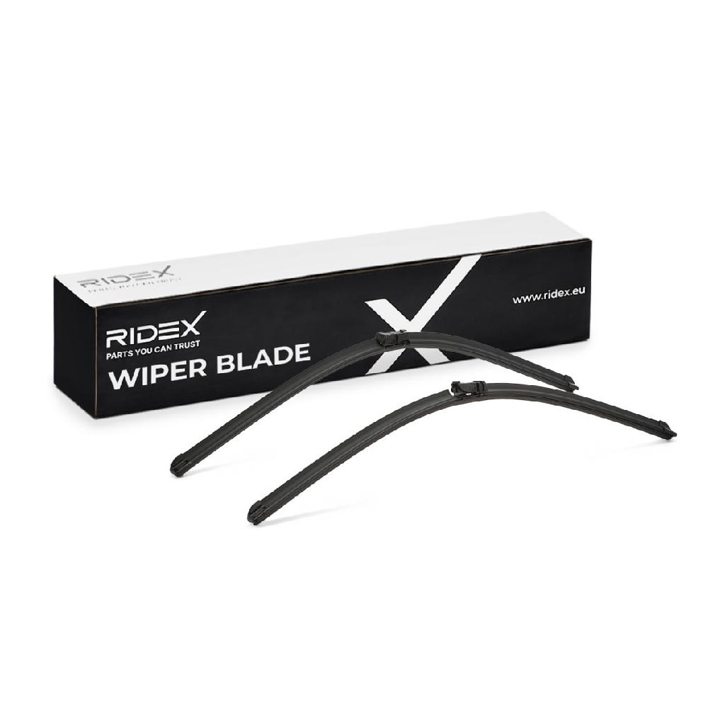 2x RIDEX Scheibenwischer Satz Wischerblätter Satz mit Spoiler Vorne Länge 1: Top