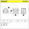 RIDEX 1334A0049 Stabilisatorlager Gummilager Lagerung Vorne für NISSAN X-TRAIL Bild RIDEX 1334A0049 Stabilisatorlager Gummilager Lagerung Vorne für NISSAN X-TRAIL