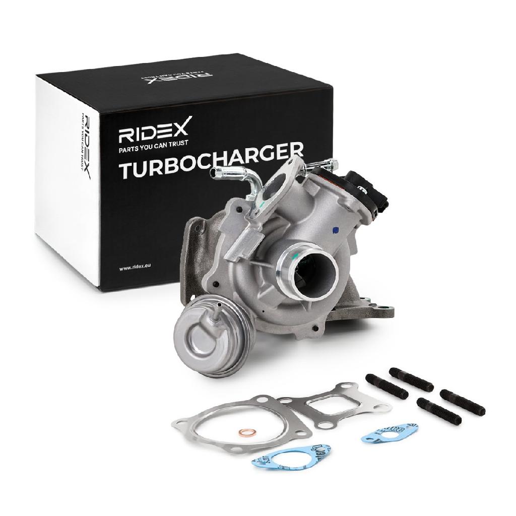 RIDEX 2234C10044 Turbolader Abgasturbolader für FORD Fiesta Mk6 Schrägheck