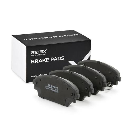RIDEX Bremsbelagsatz Bremsbeläge Vorne für MAZDA 3 Schrägheck (BM, BN) CX-3 (DK) Bild RIDEX Bremsbelagsatz Bremsbeläge Vorne für MAZDA 3 Schrägheck (BM, BN) CX-3 (DK)