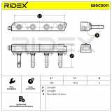 RIDEX 689C0011 Zündspule für OPEL ZAFIRA B (A05) 01208307 019005212 1208307