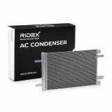 RIDEX 448C0237 Klimakondensator Klimaanlage Auto mit Trockner mit Dichtring