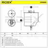 RIDEX 9F0095 Kraftstofffilter Diesel Filter Line Filter passend für PEUGEOT Bild RIDEX 9F0095 Kraftstofffilter Diesel Filter Line Filter passend für PEUGEOT