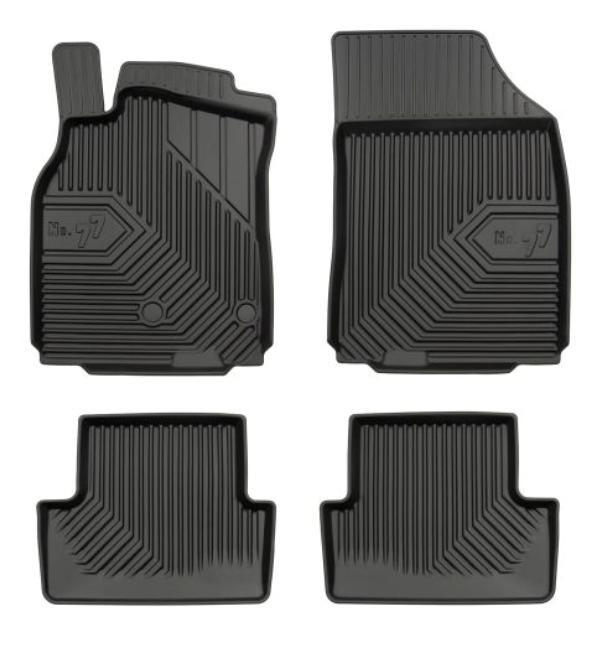 4x FROGUM 77407381 Fußmatten Set Vorne und Hinten für RENAULT