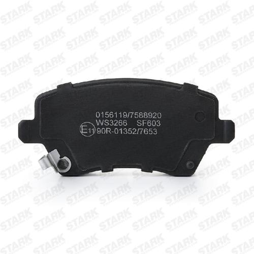 STARK Bremsbelagsatz Bremsbeläge Vorne für RENAULT Clio 1V Schrägheck (BH) Bild STARK Bremsbelagsatz Bremsbeläge Vorne für RENAULT Clio 1V Schrägheck (BH)