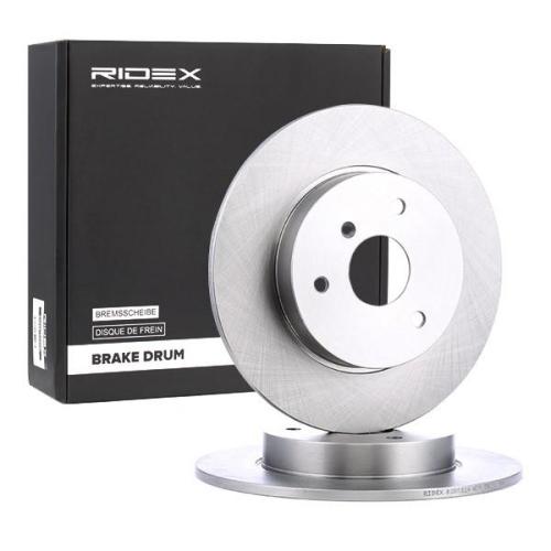 RIDEX 82B0224 2x Bremsscheiben Vorne Ø279,8mm voll für SMART FORTWO Coupe Bild RIDEX 82B0224 2x Bremsscheiben Vorne Ø279,8mm voll für SMART FORTWO Coupe