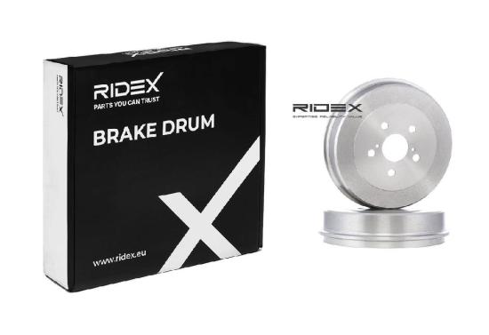 RIDEX 123B0053 2x Bremstrommeln Set Hinten für TOYOTA Avensis Kombi (T22) Bild RIDEX 123B0053 2x Bremstrommeln Set Hinten für TOYOTA Avensis Kombi (T22)