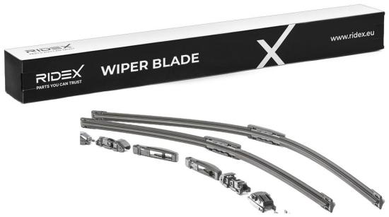 2x RIDEX Scheibenwischer Satz Wischerblätter Satz mit Spoiler Vorne Länge 1: für Bild 2x RIDEX Scheibenwischer Satz Wischerblätter Satz mit Spoiler Vorne Länge 1: für
