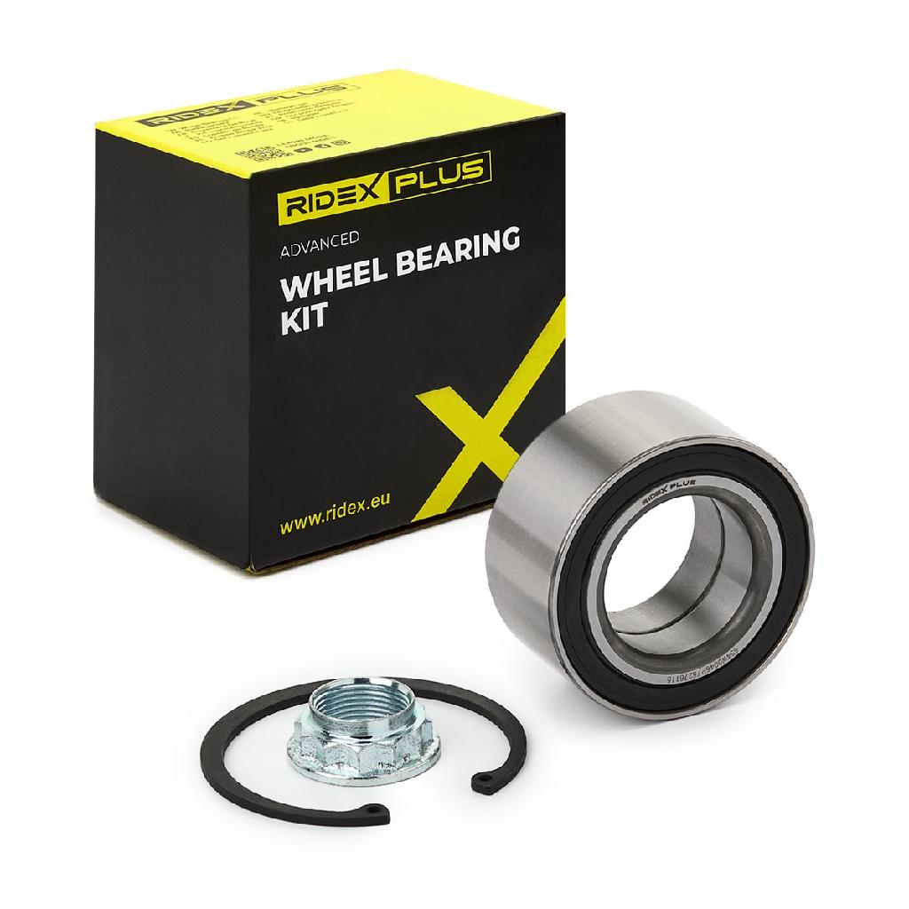 RIDEX PLUS 654W0046P Radlagersatz pro 1 Rad Hinten beidseitig für BMW