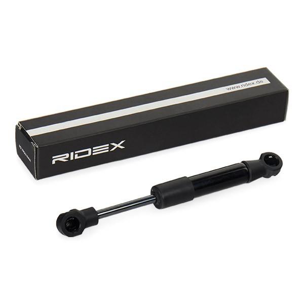 RIDEX 219G0375 Heckklappendämpfer hinten Länge:155mm 400N Hub: 40mm für FIAT