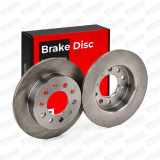 STARK SKBD-0020281 2x Bremsscheiben Hinten Ø258mm voll für HYUNDAI COUPE