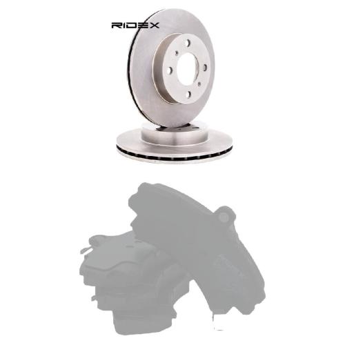 RIDEX Bremsenset Vorne Belüftet Ø236mm - Bremsscheiben und Beläge für MITSUBISHI Bild RIDEX Bremsenset Vorne Belüftet Ø236mm - Bremsscheiben und Beläge für MITSUBISHI