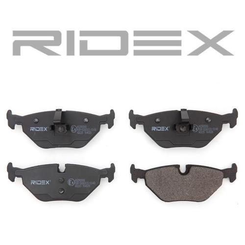 RIDEX Bremsbelagsatz Bremsbeläge Hinten für BMW 3 Limousine (E46) 3 Touring Bild RIDEX Bremsbelagsatz Bremsbeläge Hinten für BMW 3 Limousine (E46) 3 Touring
