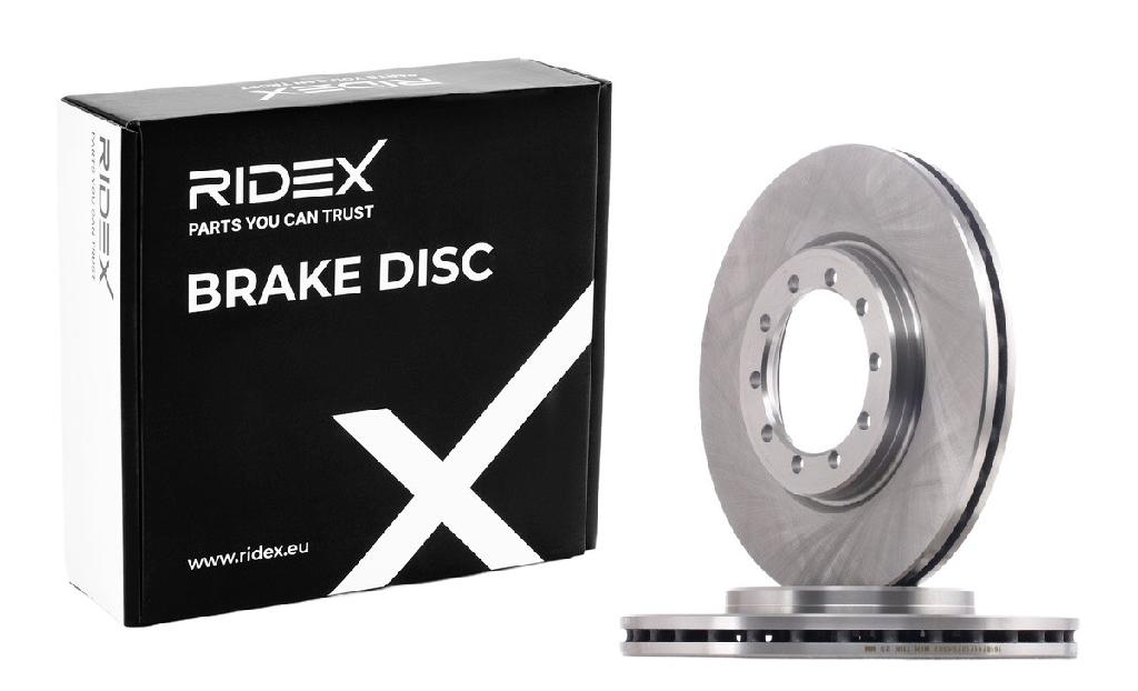 RIDEX 82B1615 2x Bremsscheiben Vorne Ø290mm Belüftet für RENAULT TRUCKS