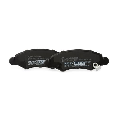 RIDEX PLUS Bremsbelagsatz Bremsbeläge Vorne für OPEL AGILA (A) (H00) für SUZUKI Bild RIDEX PLUS Bremsbelagsatz Bremsbeläge Vorne für OPEL AGILA (A) (H00) für SUZUKI