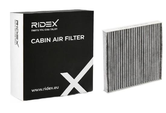 RIDEX 424I0414 Innenraumfilter Pollenfilter Aktivkohlefilter Höhe: 30 Breite: Bild RIDEX 424I0414 Innenraumfilter Pollenfilter Aktivkohlefilter Höhe: 30 Breite: