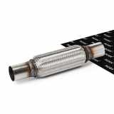 RIDEX Flexrohr Auspuff Abgasrohr Ø45,0mm 200mm Edelstahl 3971F0003 für VW POLO