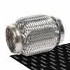 RIDEX Flexrohr Auspuff Abgasrohr &Oslash;45mm 100mm Edelstahl 3971F0012 f&uuml;r VW POLO