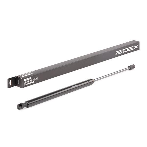 RIDEX 219G0504 Heckklappendämpfer beidseitig Länge:546,5mm 535N Hub: 208mm