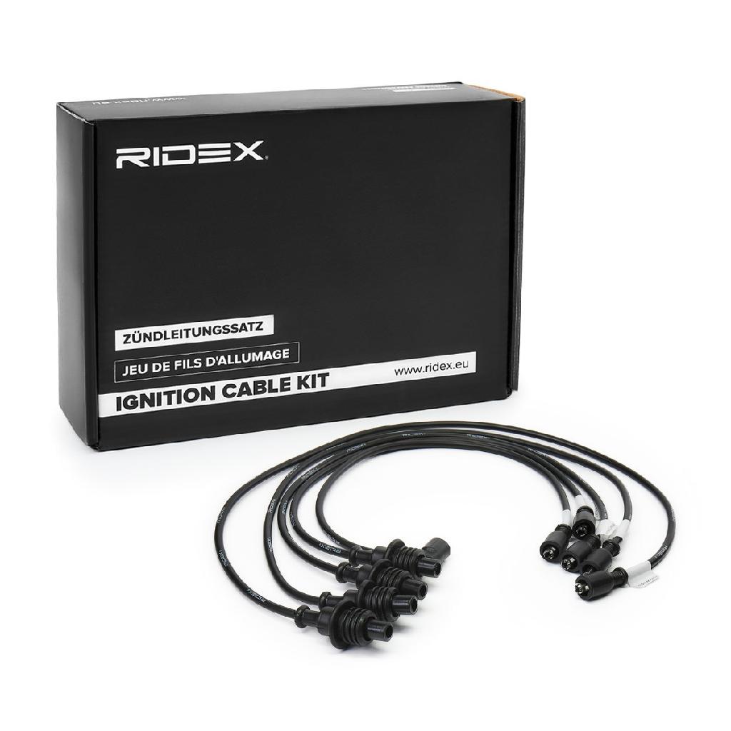 RIDEX 685I0304 Zündleitungssatz Zündkabelsatz passend für PEUGEOT 205 II (20A/C)