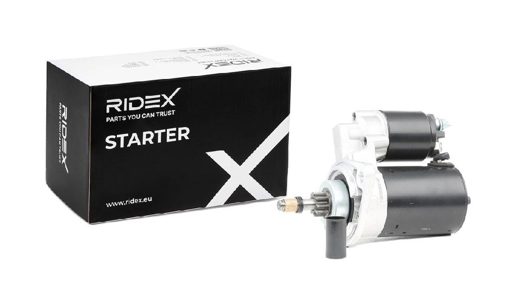 RIDEX Motor Starter/Anlasser 0,7kW für VW Kaefer Typ 1 Kaefer Cabrio (15)