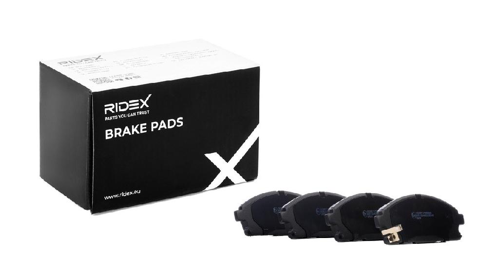 RIDEX Bremsbelagsatz Bremsbeläge Vorne für NISSAN X-TRAIL (T30) für ACURA MDX