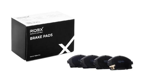 RIDEX Bremsbelagsatz Bremsbeläge Vorne für NISSAN X-TRAIL (T30) für ACURA MDX Bild RIDEX Bremsbelagsatz Bremsbeläge Vorne für NISSAN X-TRAIL (T30) für ACURA MDX
