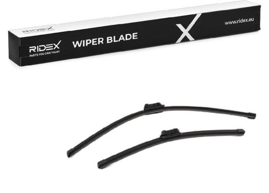 RIDEX Scheibenwischer Satz Wischerblätter Satz mit Spoiler Vorne Länge 1: 650mm Bild RIDEX Scheibenwischer Satz Wischerblätter Satz mit Spoiler Vorne Länge 1: 650mm