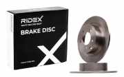 RIDEX 82B0640 2x Bremsscheiben Hinten Ø302mm voll für MITSUBISHI ASX (GAW)