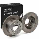 RIDEX 82B0600 2x Bremsscheiben Hinten Ø279,9mm voll für FIAT 51740245
